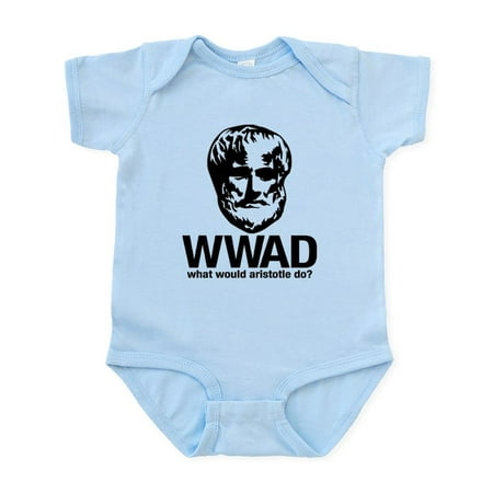 

CafePress - WWAD Waht Would Aristotle Do Infant Bodysuit - Baby Light Bodysuit Size Newborn - 24 Months