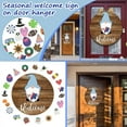 thumbnail image 1 of Pièces Porte Cintre avec Signe pour la Saison avant Interchangeables Vacances Décoration de Bienvenue Hangs, 1 of 6