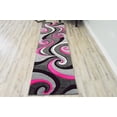 thumbnail image 4 of Planet Rugs Premium 3D Thick Abstract Indoor Area Rug 327 Pink 5'3''x7'6'', 4 of 10