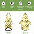thumbnail image 6 of Gaeub Burgers And Hot Dogs Dog Hoodie Sweatshirts Warm Dog Clothes for Small Dogs,Puppy and Cat Costume-, 6 of 7