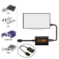 thumbnail image 3 of Adaptador convertidor para de juegos retro SNES, compatible con Plug 1080P, no se necesita fuente de alimentación externa Hugo Convertidor de adaptador de TV, 3 of 9
