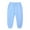 Sky Blue, variant on Zecgelong Boys Girls Leggings Full Length Leggings Soft Comfortable Leggings Stretchy Sweatpants Jogger Pants Girls Joggers Size 2-3 Years