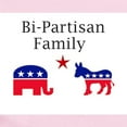 thumbnail image 2 of CafePress - Bi Partisan Infant Bodysuit - Baby Light Bodysuit, Size Newborn - 24 Months, 2 of 4