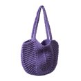 thumbnail image 1 of Bolso Hombro Punto Estético Ganchillo Tejido para Mujer en La Playa, 1 of 9