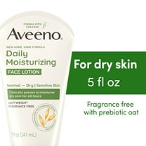 Aveeno Daily Moisturizing Face Lotion with Oat for Dry Skin, 5 oz