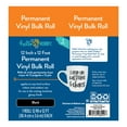 thumbnail image 3 of Hello Hobby 12" x 12' Black Permanent Craft Vinyl Bulk Roll, 3 of 7