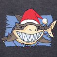 thumbnail image 3 of CafePress - Christmas Shark Long Sleeve T Shirt - Womens Hooded Shirt, 3 of 3