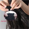 thumbnail image 4 of FLORATA 24-29 Inches Wavy 3/4 Full Head Clip in Hair Extensions One Piece Hair Up to 20 colors, 4 of 6
