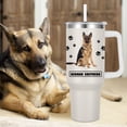 thumbnail image 3 of German Shepherd Gift for Dog Owner,40oz German Shepherd Tumbler with Handle Insulated Reusable Stainless Steel Travel Water Bottle (Color 4), 3 of 6