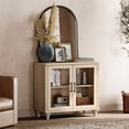 thumbnail image 4 of Farmhouse TV Stand for 43 Inch, Wooden Entertainment Center Storage Cabinet for Living Room, Dining Room, Bedroom, Beige, 4 of 7