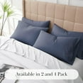 thumbnail image 4 of Southshore Fine Living, Inc. Soft Hotel Quality Pillowcases for King Size Pillows, Dark Blue, 4 of 8
