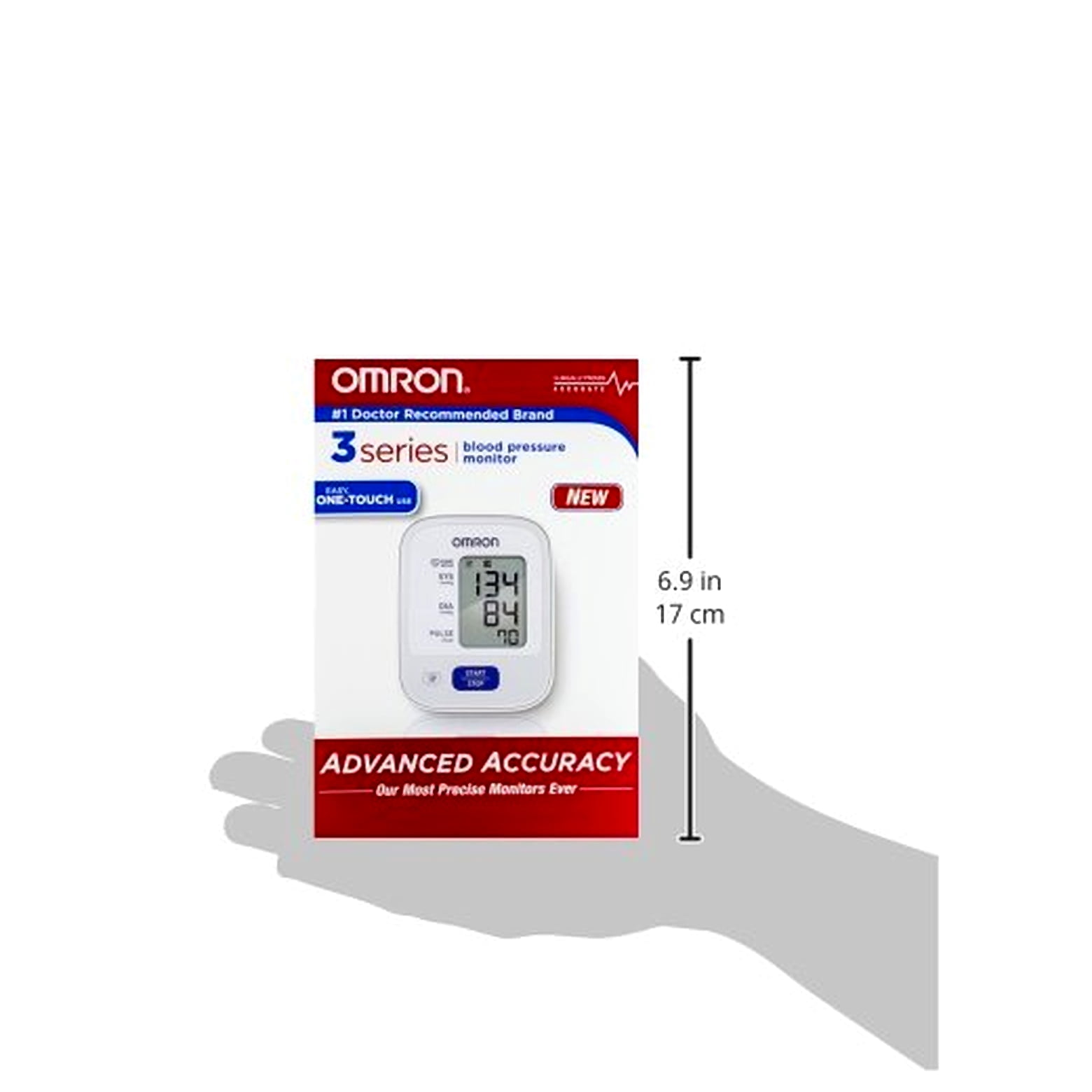 OMRON BP710N 3 Series Advanced-Accuracy Upper Arm Blood Pressure Monitor