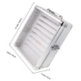 thumbnail image 2 of Luxshiny Cell Phone Locker Box with Handle Multi Slot Organizer for Office Classroom Storage, 2 of 8