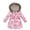 Pink, variant on Toddler Puffer Coat Toddler Girl Winter Coat With Pocket Zipper Winter Hoodies Coat Warm and Windproof Thick Parka for Kids 3-4 Years
