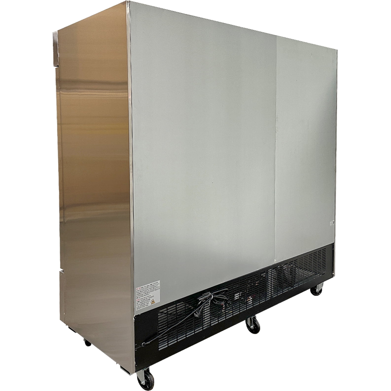 80.5” NSF Stainless Steel 3-Door Reach-In Commercial Freezer | 72 Cu. Ft | Bottom-Mount Compressor | R290 Eco Refrigerant | ETL & NSF Certified