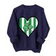thumbnail image 1 of Suéteres de Manga Larga de Mujer con Cuello Redondo Impreso Suelto Casual para la Fiesta Del Día de San Patricio Y el Uso Diario, 1 of 6