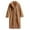Khaki-06, variant on Women Faux Fur Full Length Winter Coat Warm Fluffy Fleece Long Parka Jacket Thick Plus Size Sherpa Overcoat