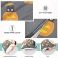 thumbnail image 5 of GZHJMY Halloween Cat with Pumpkin Pillowcase Plush Pillowcase for Hair and Skin, Soft Standard Size Pillow Cases Zippered Queen Pillow Case Set of 1-20x40in Home Decor, 5 of 7