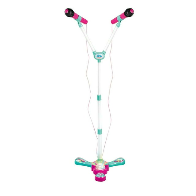 Educational Toy Teaching AIDS Adjustable Interesting Interactive Toys Plastic Children Gift Pink Music Microphone For 3-6 years