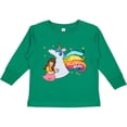 thumbnail image 3 of Inktastic Embrace Your Magical Side Girl Hugging A Unicorn Boys or Girls Long Sleeve Toddler T-Shirt, 3 of 5