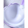 thumbnail image 3 of Bikini con conchas de perlas degradado para mujer, traje de baño Sexy con Push-Up, traje de baño cruzado con cuello Halter, ropa de playa de dos piezas, Bikini, 3 of 5