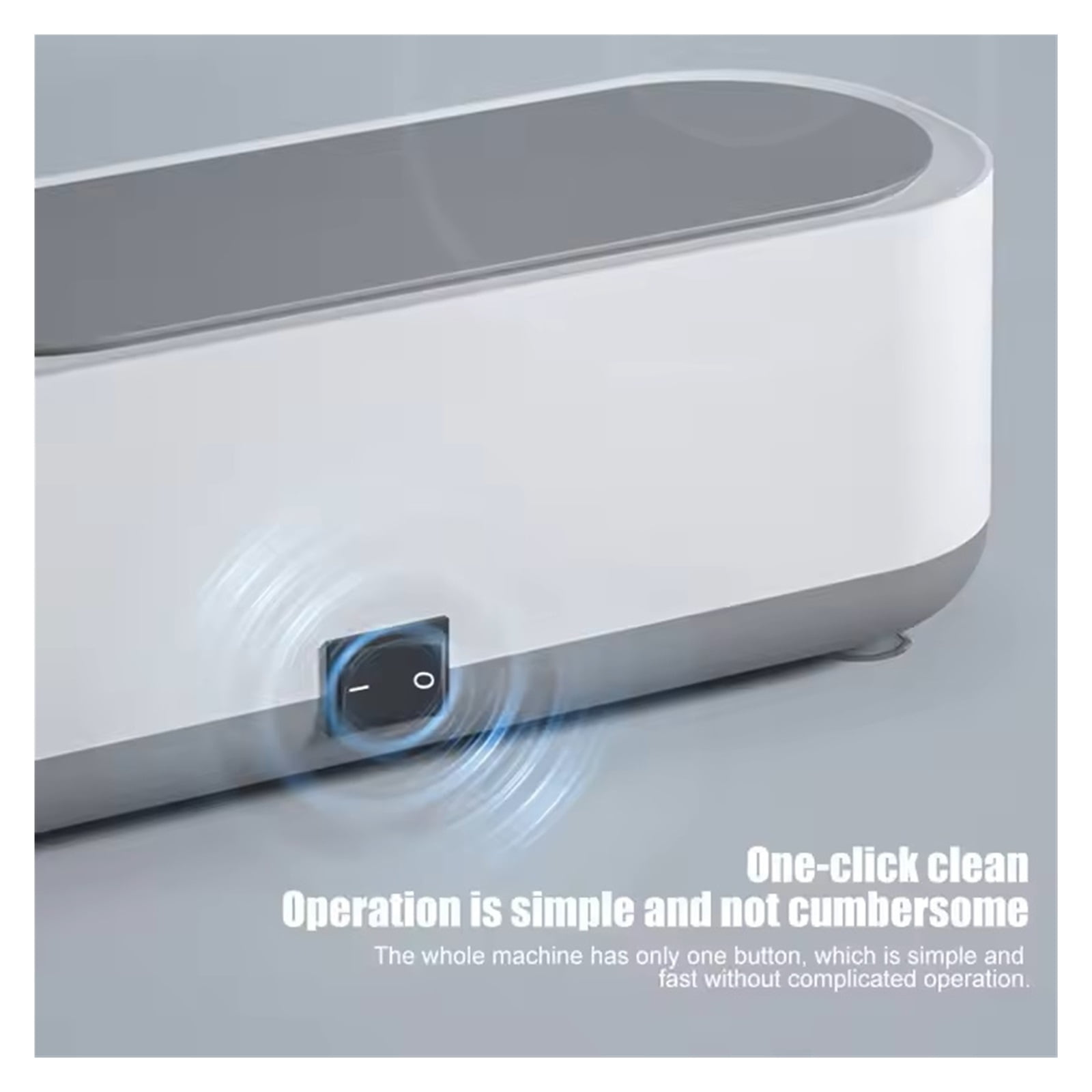 Ultrasonic Cleaning Machine Eyewear cleaner household Jewelry Toothbrush Tooth Cover Jewelry Cleaning Machine