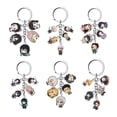 thumbnail image 2 of Demon Slayer Kimetsu No Yaiba Llavero Figura De Dibujos Animados Kamado Tanjirou Nezuko Acrílico Pendent Para Hombres Mujeres Accesorios, 2 of 4