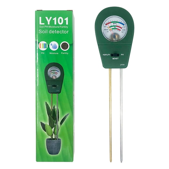 jovati Plant Water Meter for Potted Plants 3 In1 Ph Tester Water Light Test Meter for Garden Plant Flower