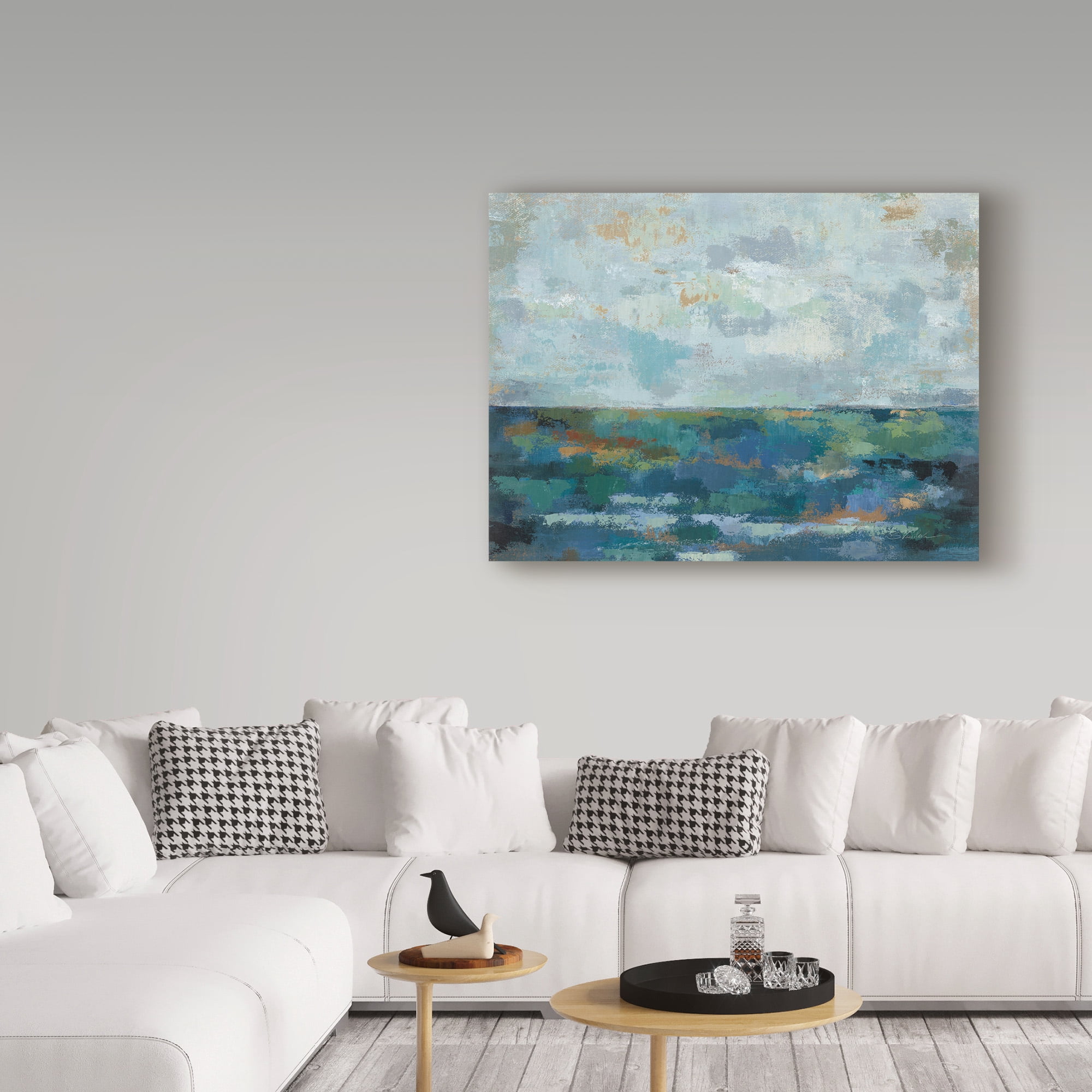 Trademark Fine Art 'Seascape Sketches II' Canvas Art by Silvia Vassileva