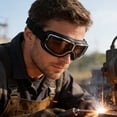 thumbnail image 4 of Klonfd Motorcycle Goggles Fits Over Glasses Soft Padded Riding Glasses With Slip Strap, 4 of 6