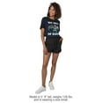 thumbnail image 3 of Batman 100 Days of School Women's Loose T-Shirt, Navy, Large, 3 of 5