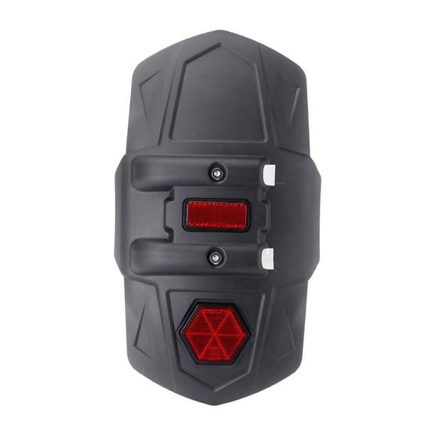 Guardabarros trasero para motocicleta, guardabarros, protector salpicaduras de neumáticos, piezas de repuesto negras de 13 x 7,8 pulgadas para