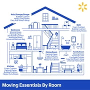 Walmart White Foam Cushion Roll, 20 x 40, Perforated for Quick Tear-Off