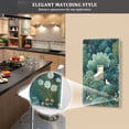 thumbnail image 5 of Yayeee Toggle Light Switch Wall Plate 1-Gang 4.5"x2.7" Home Decorative Outlet Cover, Green Forest Pattern, 5 of 7