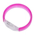 thumbnail image 2 of Pulsera luminosa combinada con pulsera LED con flash para conciertos, festivales de música y discotecas, 2 of 4