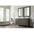 thumbnail image 7 of James Martin Vanities 850-V60d-3Ibk Metropolitan 60" Free Standing Or Wall Mounted /, 7 of 7