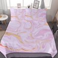 thumbnail image 1 of HAHDAXIA Marble Pattern Bedding Solid Comforter Set for All Seasons,3 Pieces(1 Comforter+2 Pillowcases),Soft Microfiber Bedding Set Queen(90"x90"), 1 of 7