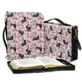 thumbnail image 3 of FOR U DESIGNS Dachshund Rose Bible Case for Women Washable PU Bible Case with Handle Size 2X-Large with Adjustable Strap Bible Book Carrying Case Soft Crossbody Backpack Bag Purse, 3 of 7