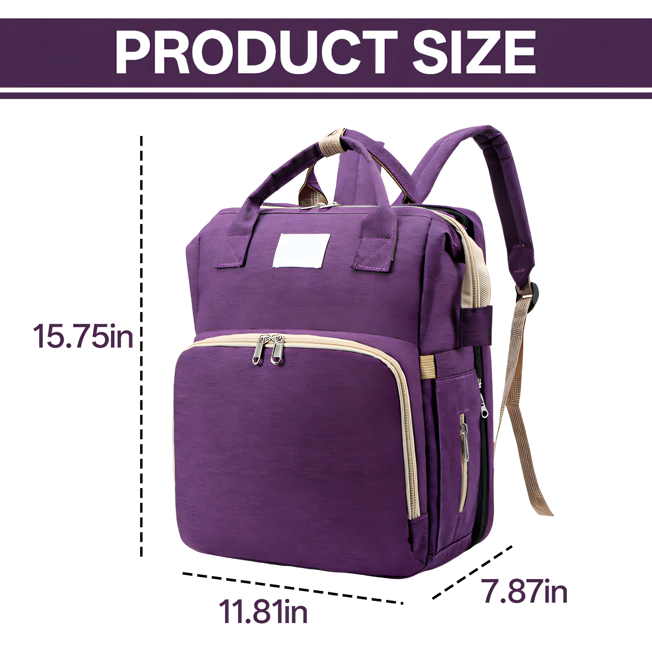 GASTROPOD 2026 New Diaper Bags,Outdoor Activity Friendly Diaper Bags,Lightweight at 485G Diaper Bag with Changing Station,Easy Carry Diaper Backpack for Travel,Park,Shopping,Daycare,Babycare