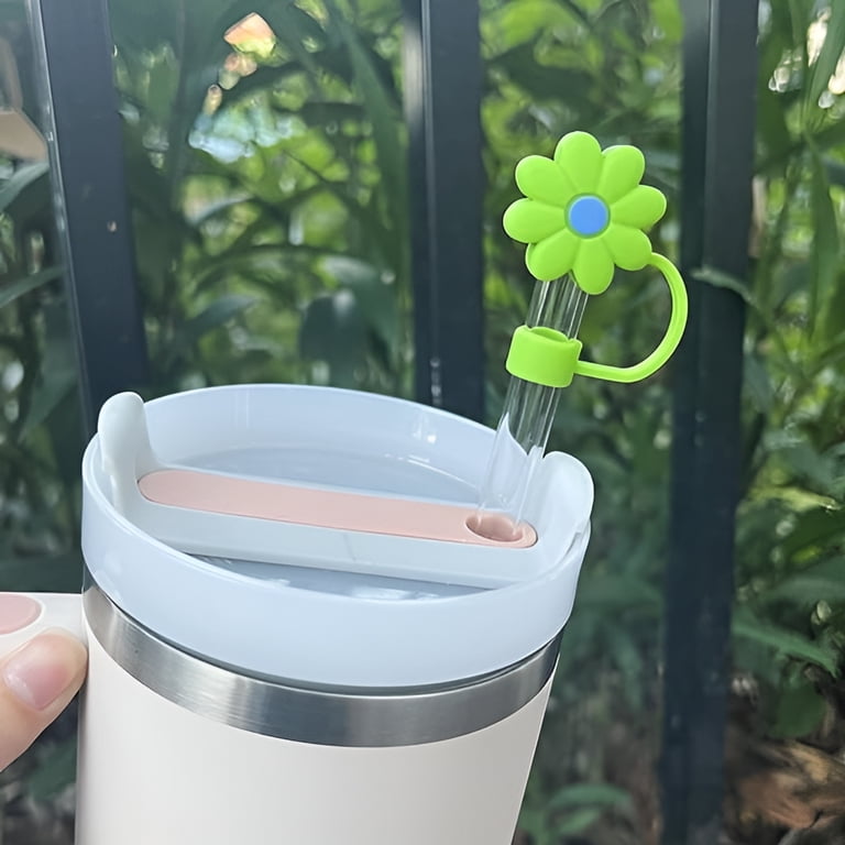Cute Koala Straw Covers For Stanley Cups - 0.4in Silicone Toppers For 30 & 40 Oz Tumblers, Dust-Proof Straw Tips