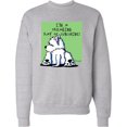 thumbnail image 2 of Inktastic Cool Belly Westie Adult Sweatshirt, 2 of 4