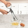 thumbnail image 2 of Hand Held Egg Beater, Made of Durable Stainless Steel - Measures 13" Long x 4" Wide, by Home Marketplace, 2 of 4
