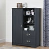 South Shore Aviron Armoire with Drawers, Blueberry
