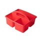 thumbnail image 2 of 3 Piezas Organizador de Almacenamiento de Artesanía Cesta Clasificación de Contenedores Apilable con Asa Compartimento de Escritorio para Manualidades Sala de Estar rojo verde violeta Soledad Cesta de almacenamiento, 2 of 9