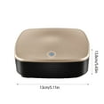 thumbnail image 3 of Car Organizer Qwtwty Car Draught Purifier Desktop Small Negative Hydronium Sprinkle Removal Deodorization And Odor Removal Gold Elegant And Convenient on Clearance, 3 of 6