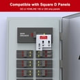 thumbnail image 4 of Natupal Generator Interlock Kit Compatible With Square D Qo Or Homeline 150 Or 200 Amp Panels. 1 3/8 Inches Spacing Between Main And Generator Breaker Professional And Interlock Kit (Sd200A), 4 of 4