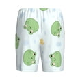 thumbnail image 7 of Daiia Kawaii Frogs Mens Woven Stretch Pajama Short,Short Pajama Pants-3X-Large, 7 of 7
