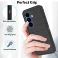 thumbnail image 5 of Asuwish Compatible with Samsung Galaxy S26 5G Phone Case Hybrid Rugged Shockproof Hard Protective Drop Proof Full Body Heavy Duty Mobile Cell Cover for S 26 26S GS26 G5 Women Men Black, 5 of 6