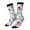 2 Black-1, variant on Cactus Pattern Sport Socks for Women and Men Crew Socks Sporty Calf Socks Casual Socks