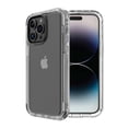 thumbnail image 5 of onn Rugged Phone Case with Holster for iPhone 15 Pro / iPhone 14 Pro / iPhone 13 Pro - Clear, 5 of 11